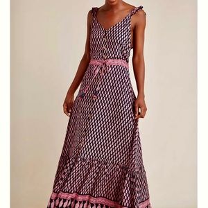 Gracie Tie-Waist Maxi Dress from Anthropologie